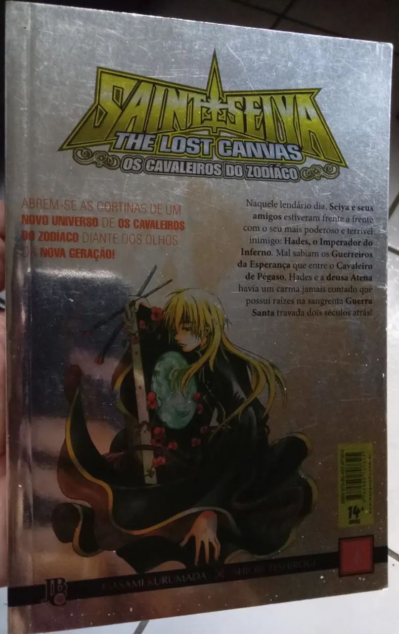 Mangá Saint Seiya The Lost Canvas - Os Cavaleiros do Zodíaco vol 1