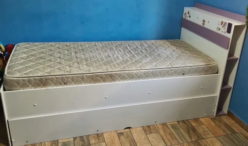 Bicama solteiro com cama auxiliar - Foto 6