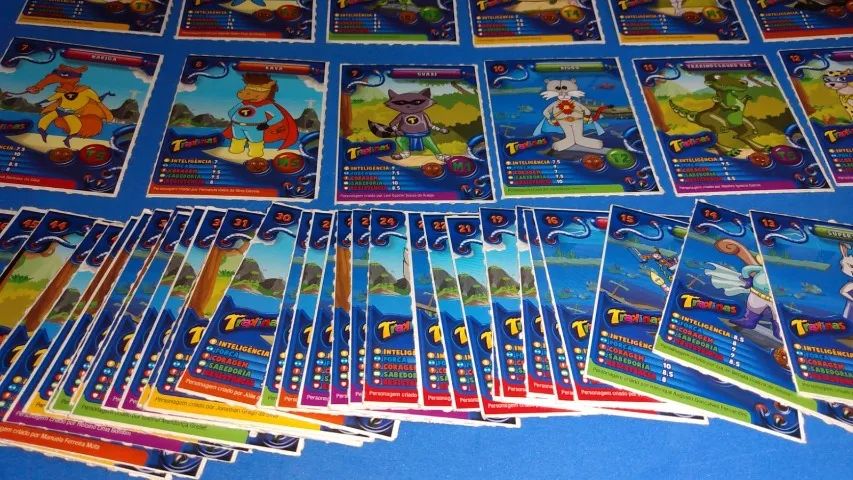 Lote cards brinquedo promocional Trakinas coleção completa trakcards. - Foto 3