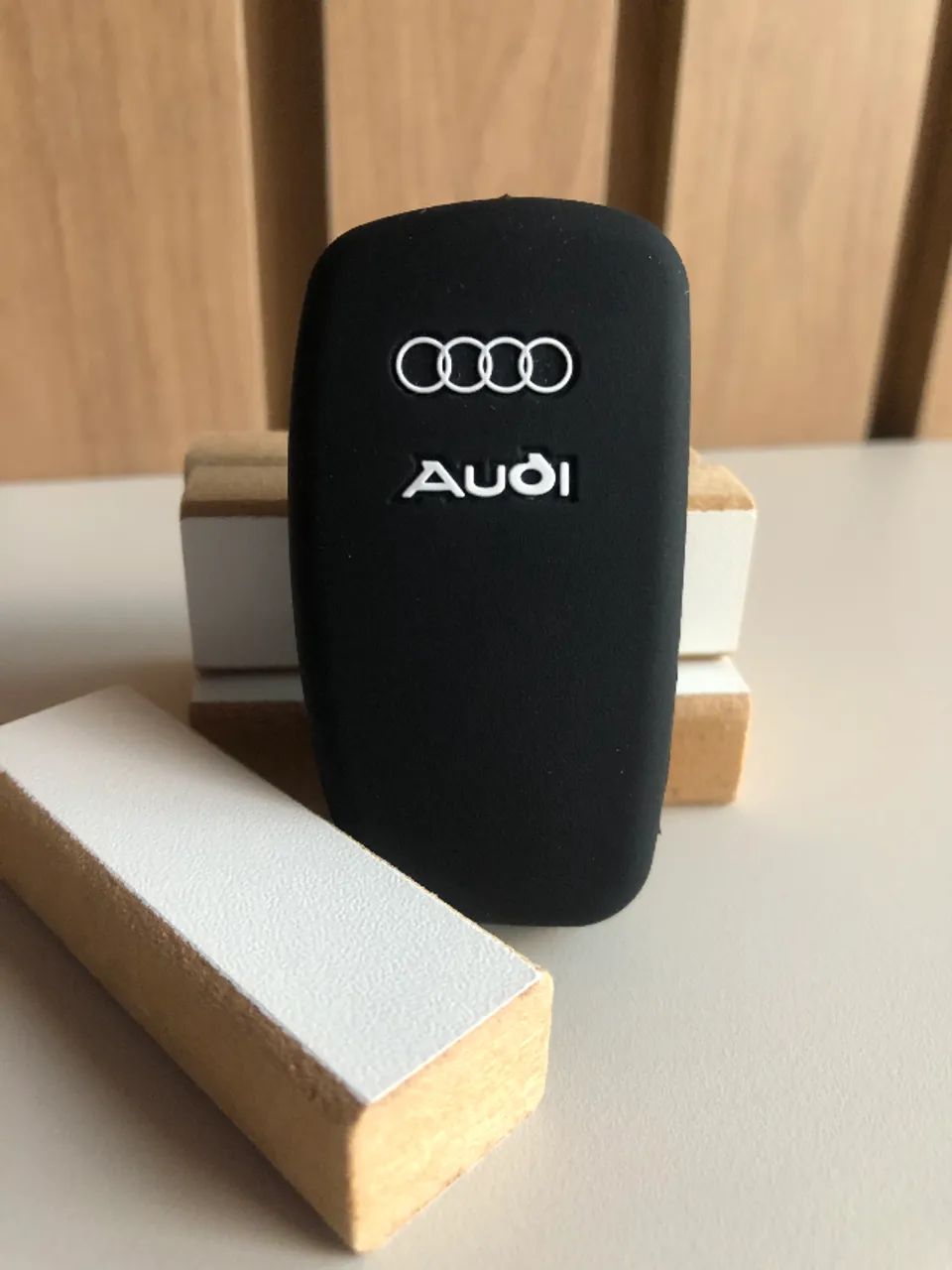 Capa de Chave em Silicone Premium Audi Q3 A1 A3 A4 A5 