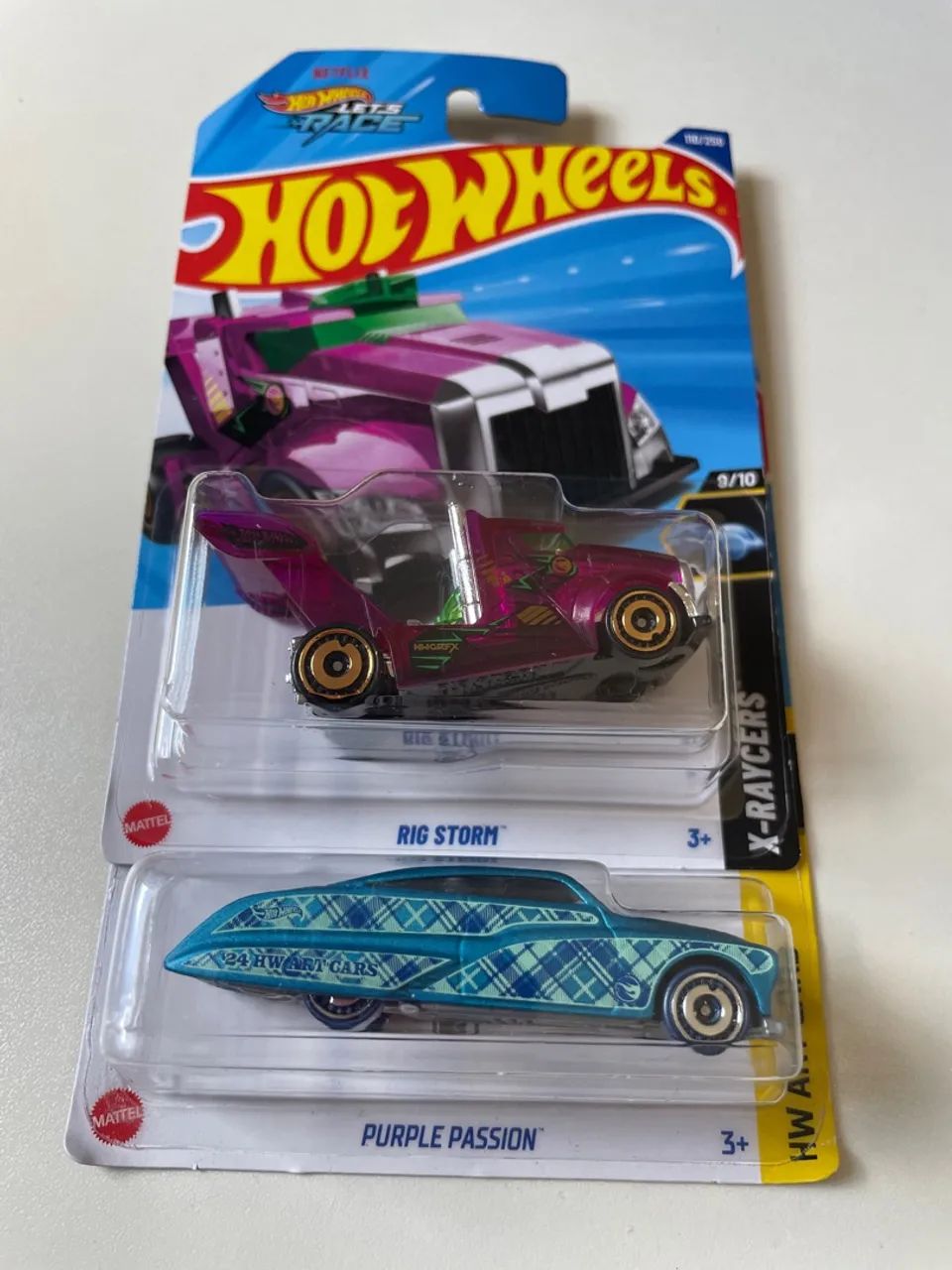 Hot Wheels - Rig Storm e Purple Passion