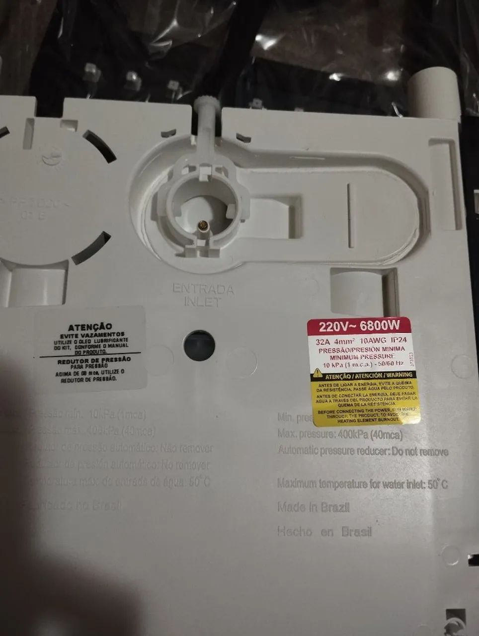 Chuveiro Lorenzetti Preto 64640294711171123