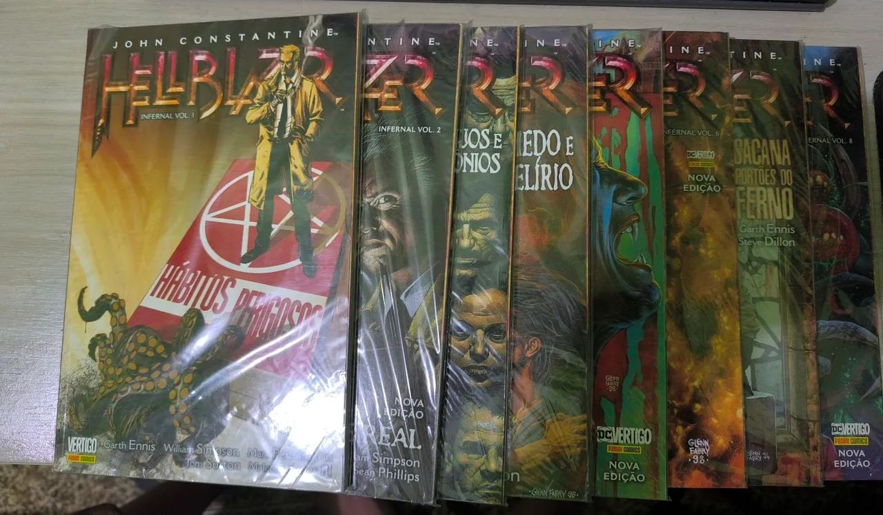 Hellblazer - Origens e Infernal(completo) - Foto 2
