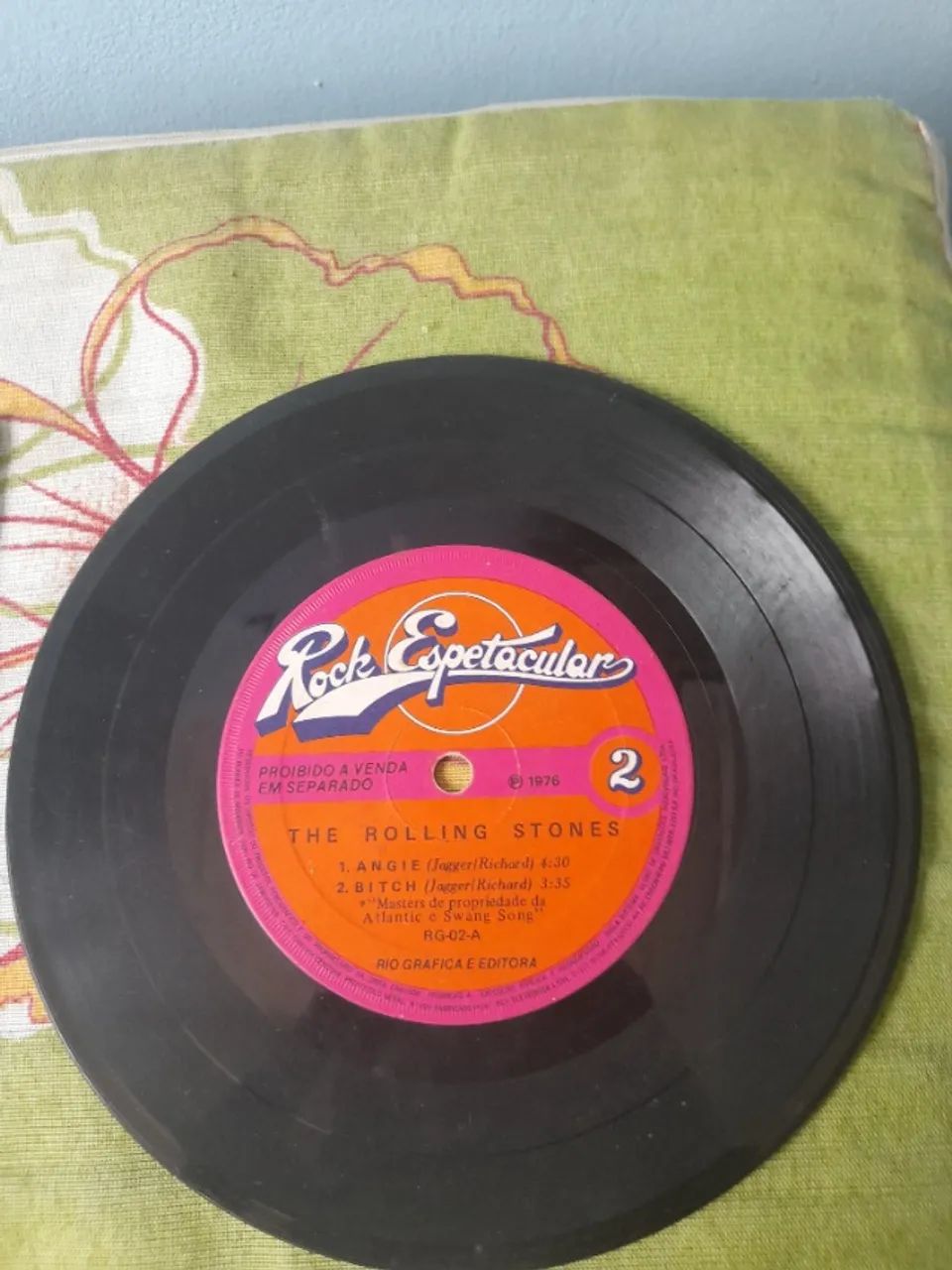 Disco vinil compacto Maestro Júnior Flamengo - Foto 5