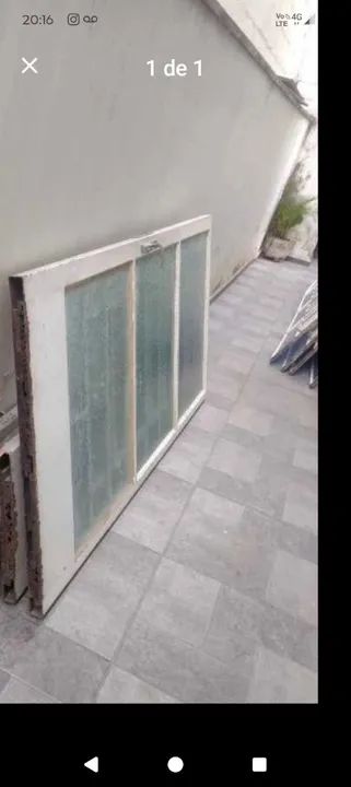 Porta de ferro 2.00 x 0.90