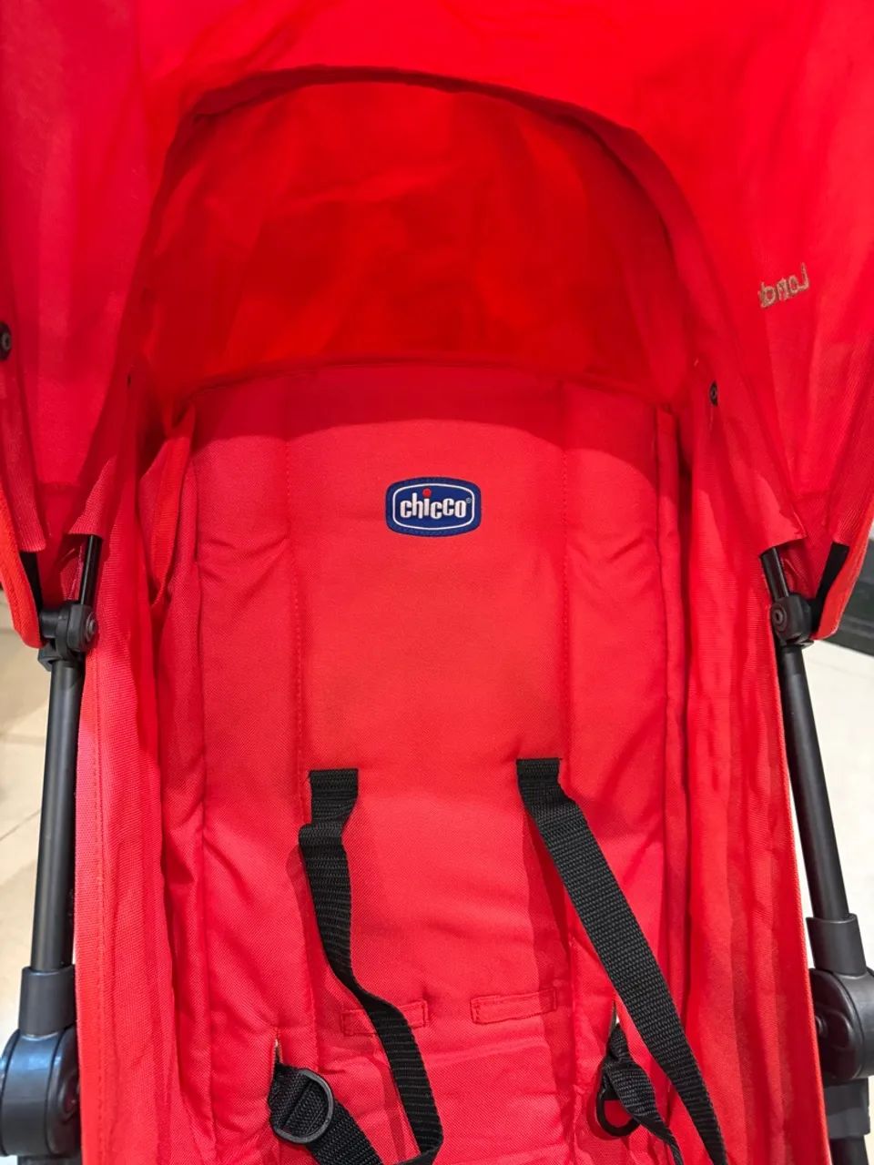 Carrinho de Bebê Chicco Vermelho - Foto 6