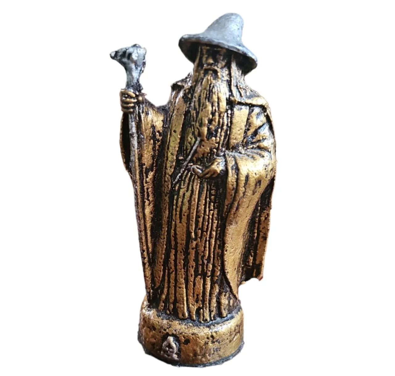 3 Peças Xadrez Harry Potter Metal Unicos - Foto 3