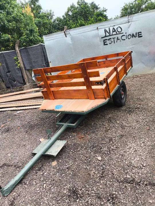 Carreta para micro trator  - Foto 6