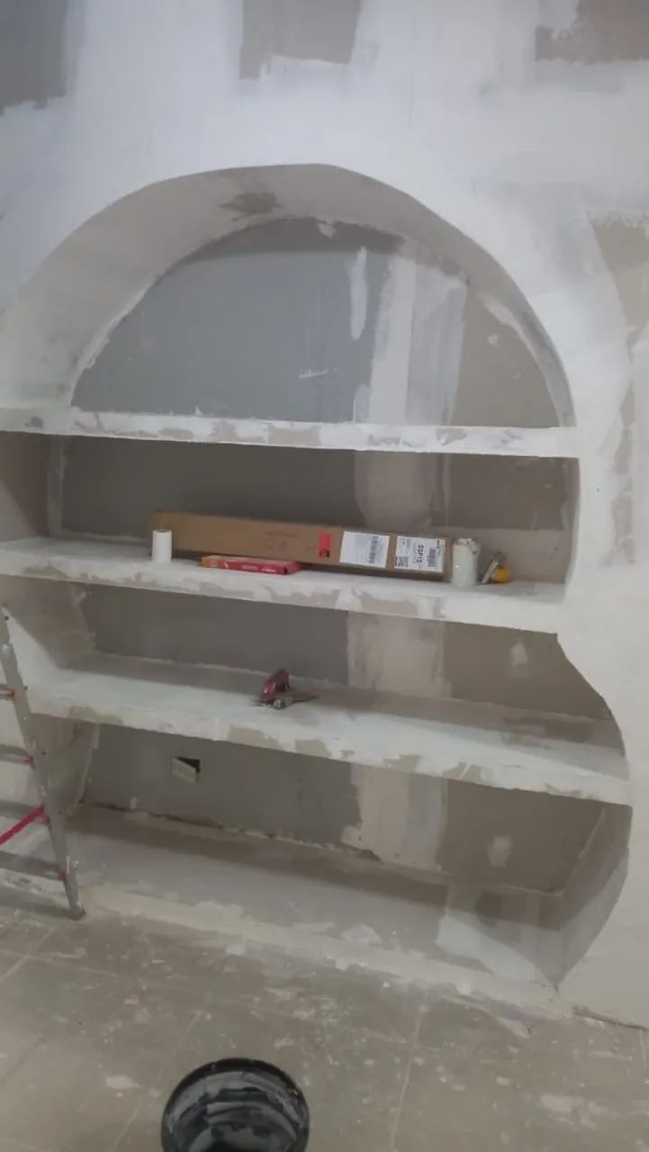 Gesseiro e decorado e piso laminado... gesso liso , forró de Draywll e PVC  - Foto 2