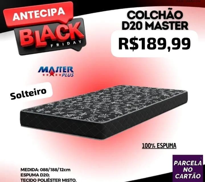 COLCHÕES SOLTEIRO PAGA NA ENTREGA 