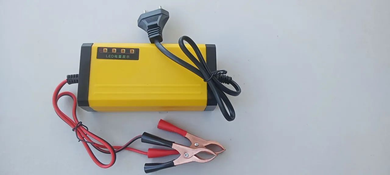 Carregador de baterias 12V 2A a 3A - Foto 2