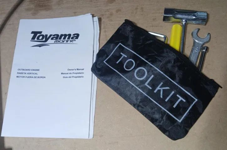 Rabeta Vertical Com Motor De Barco 3hp 2t Toyama - Foto 5