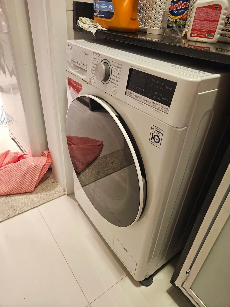 Lavadora e Secadora LG Direct Drive 11/7kg 2 em 1 - Foto 2