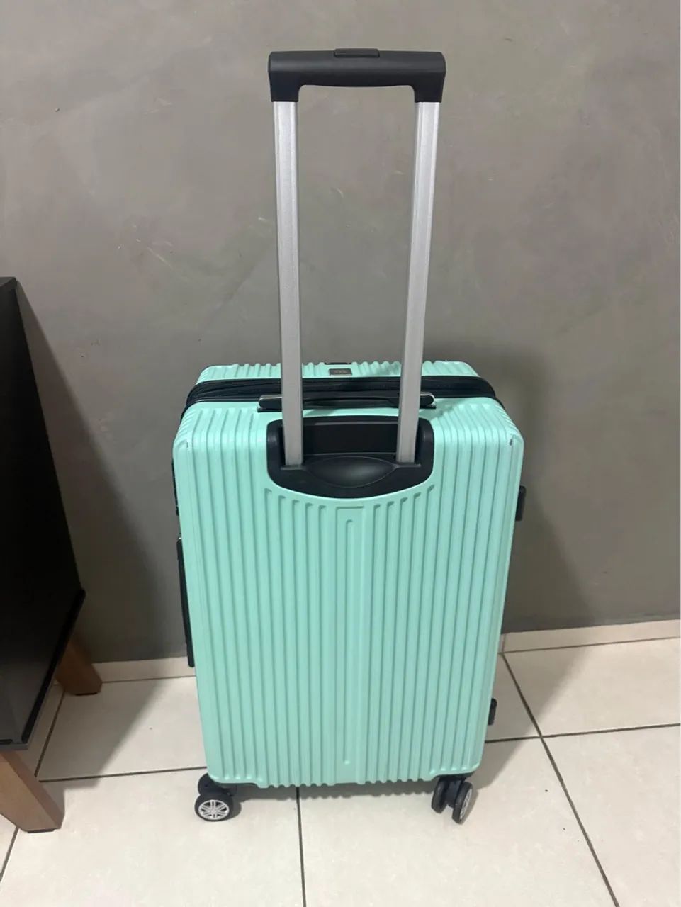 Mala de viagem 23kg grande Santino - Foto 5