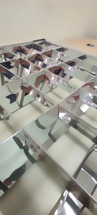 Lote com 25 luminárias de sobrepor para 4 lâmpadas tubulares de 60 cm (usadas). - Foto 2