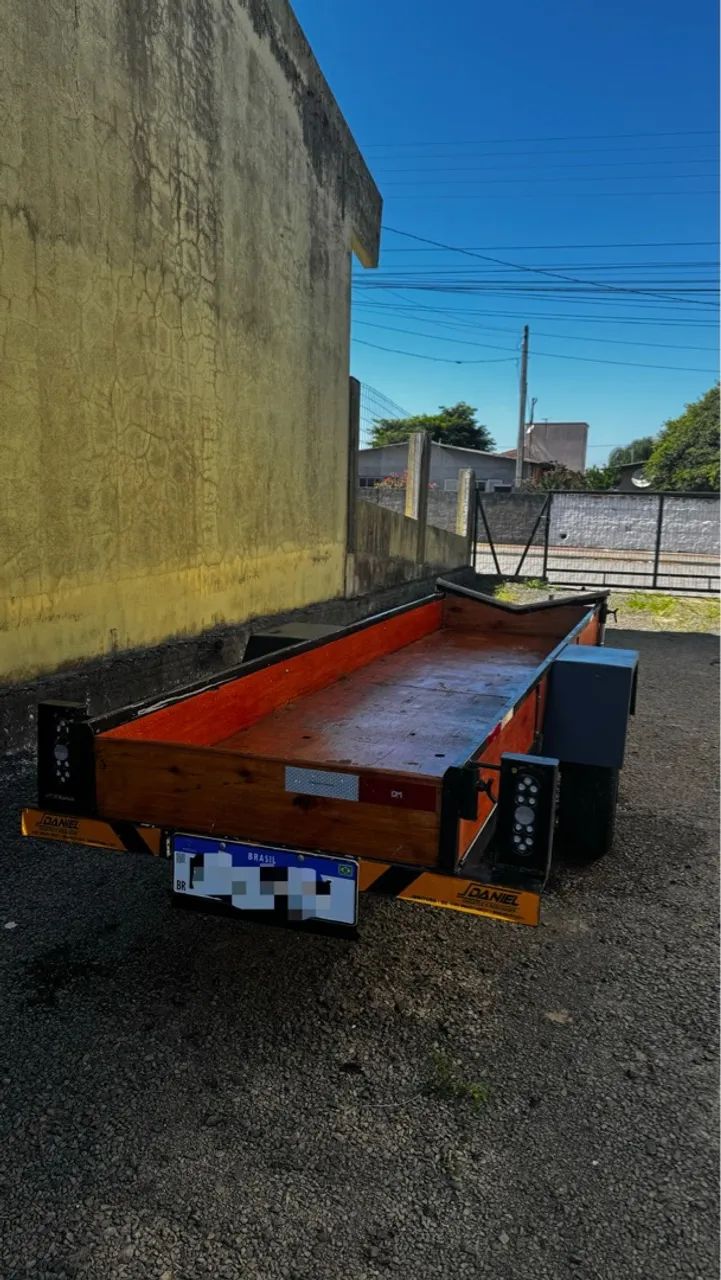 Carretinha Reboque Estilo Fazendinha