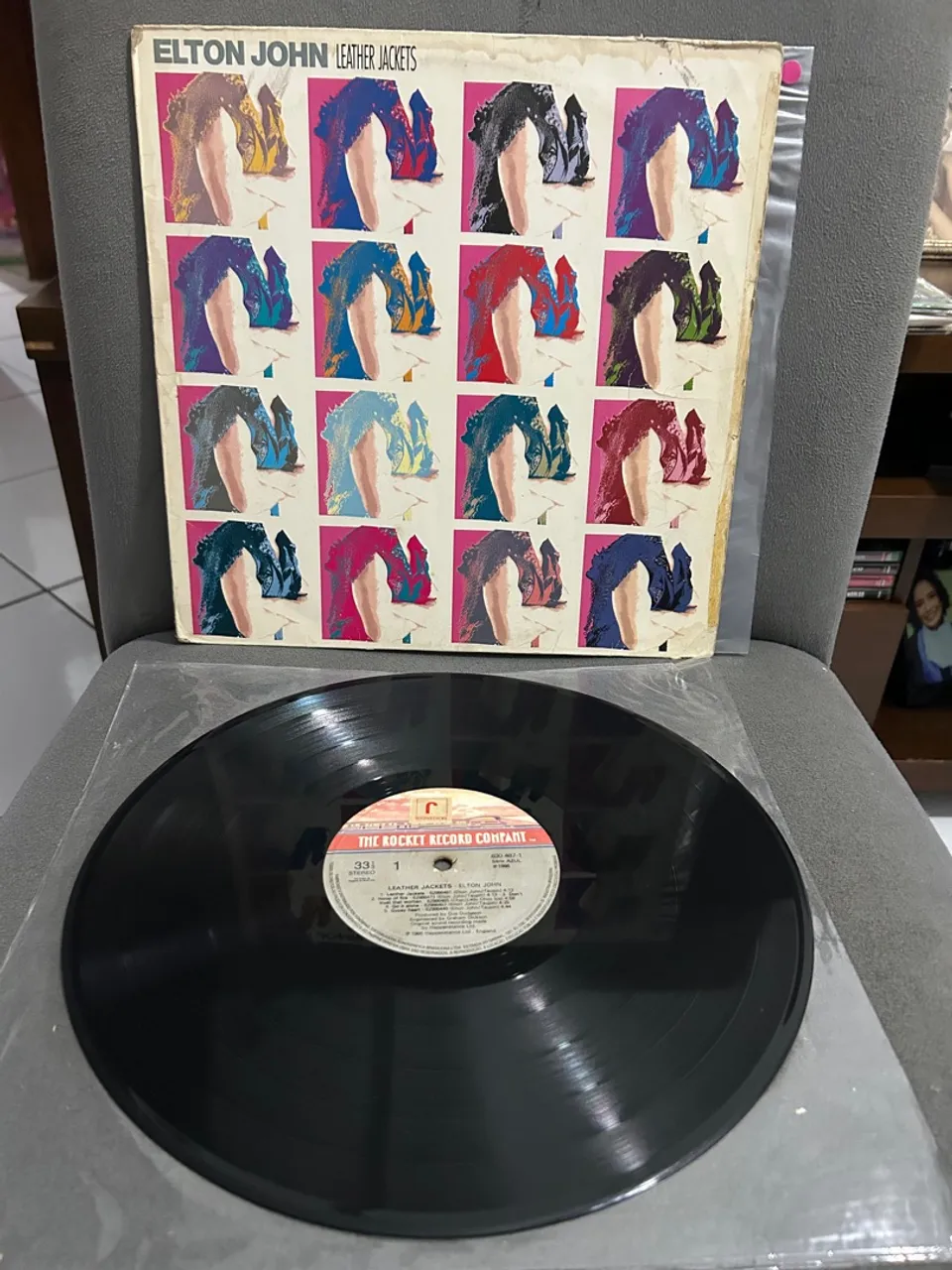 Vinil Elton John Leather Jackets