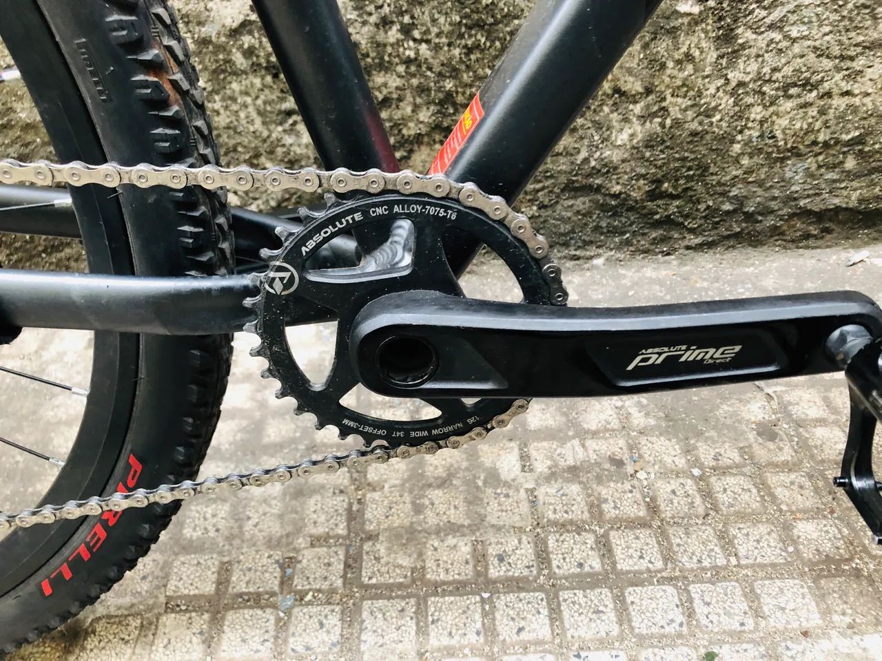 Bike Absolute 19 Nero cabeamento interno - Foto 3