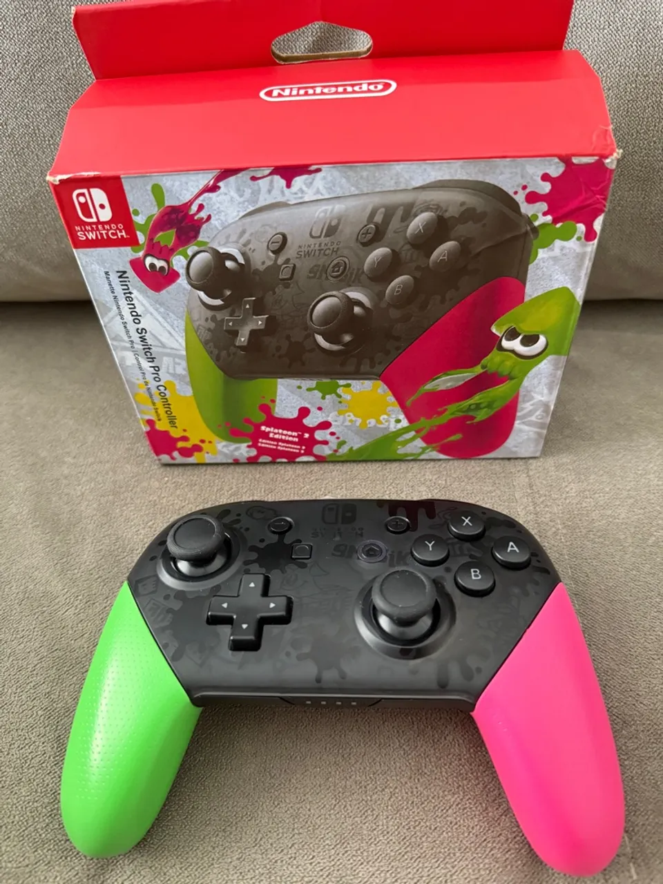 Nintendo Switch pro Controller Splatoon