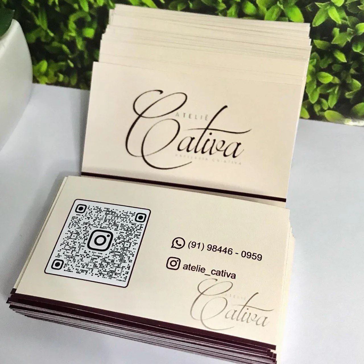 Cartões de Visita personalizado 