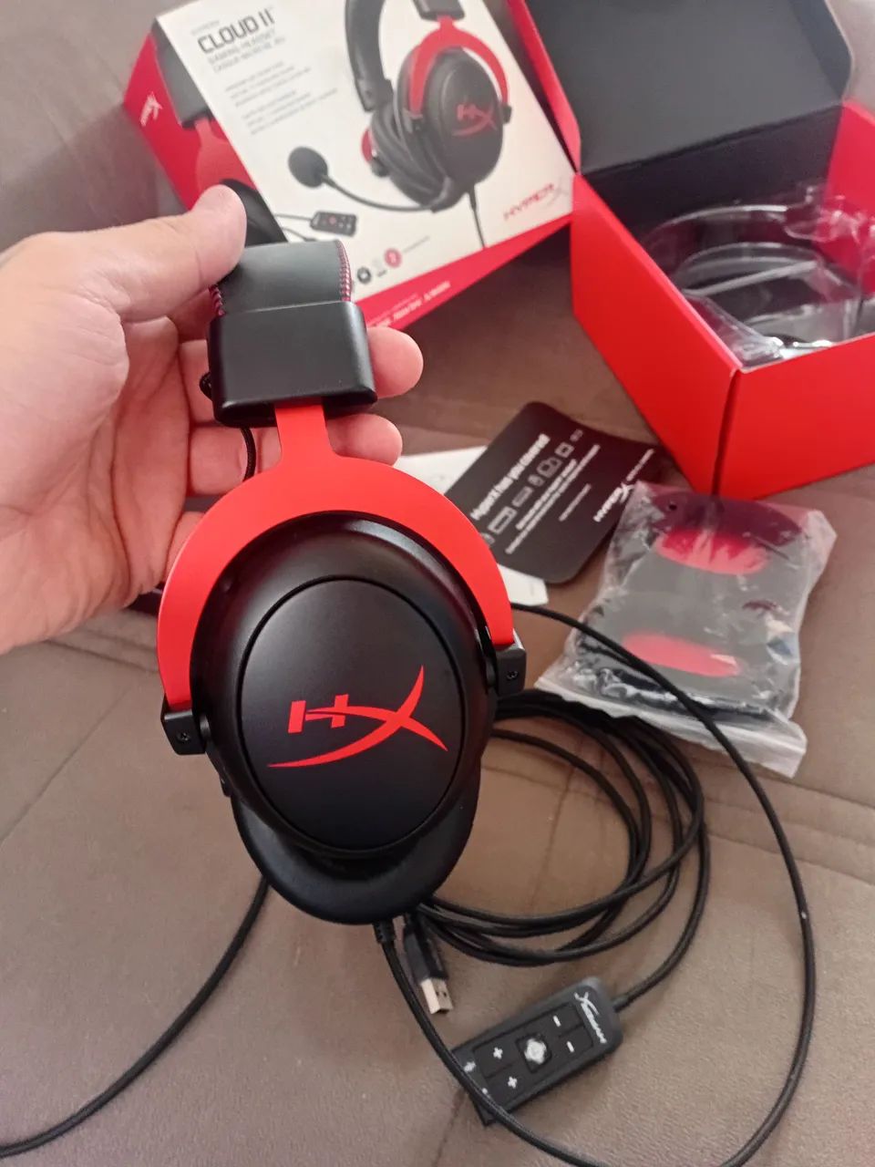 Headset HyperX Cloud II - Foto 3