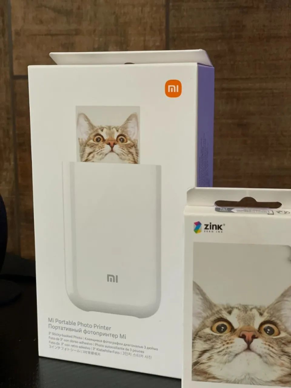 Kit Impressora Fotográfica Portátil + 25 Papéis Para Foto Xiaomi - Foto 2