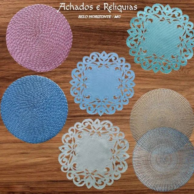 Jogo Americano Cor Creme Medida: 39,5cm (8 unidades disponíveis) AR055 - Foto 5