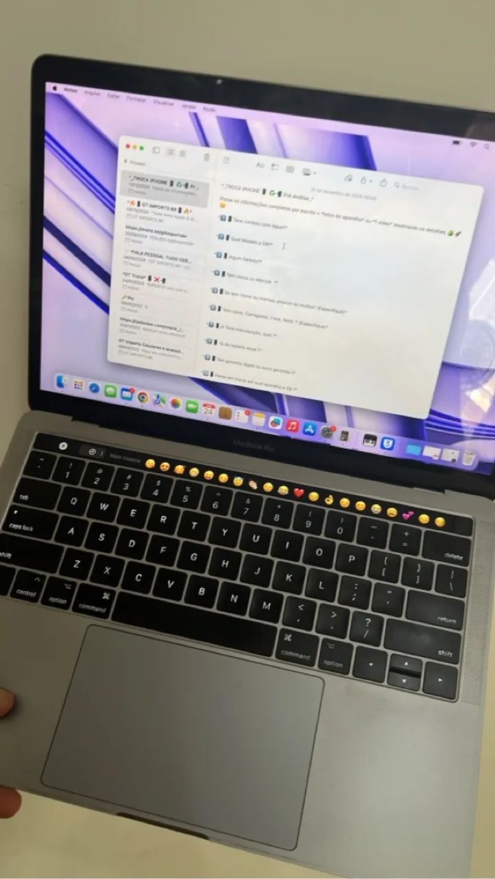 MacBook Pro 13  i5 8/256 13 polegadas com Touch Bar  - Foto 2