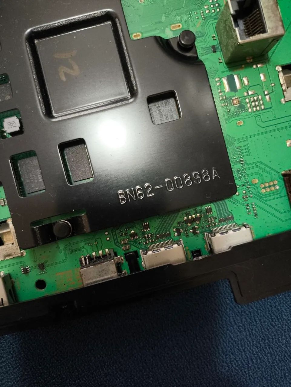 Placa Principal, placa fonte e módulo wi-fi - TV Samsung UN43TU7000G - Foto 3