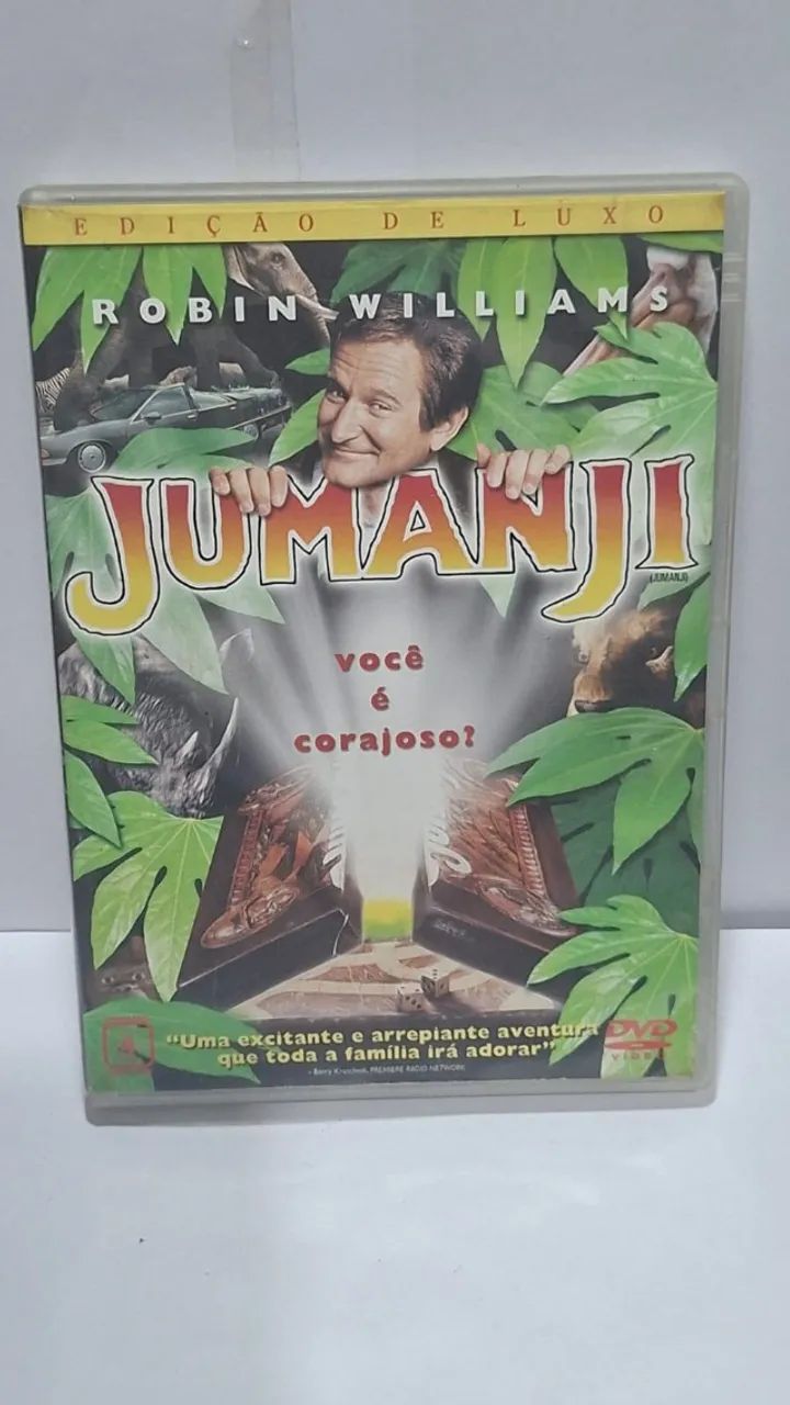 dvd jumanji 1 - DVD, Blu-Ray e Vídeo Cassete - Jardim Maristela