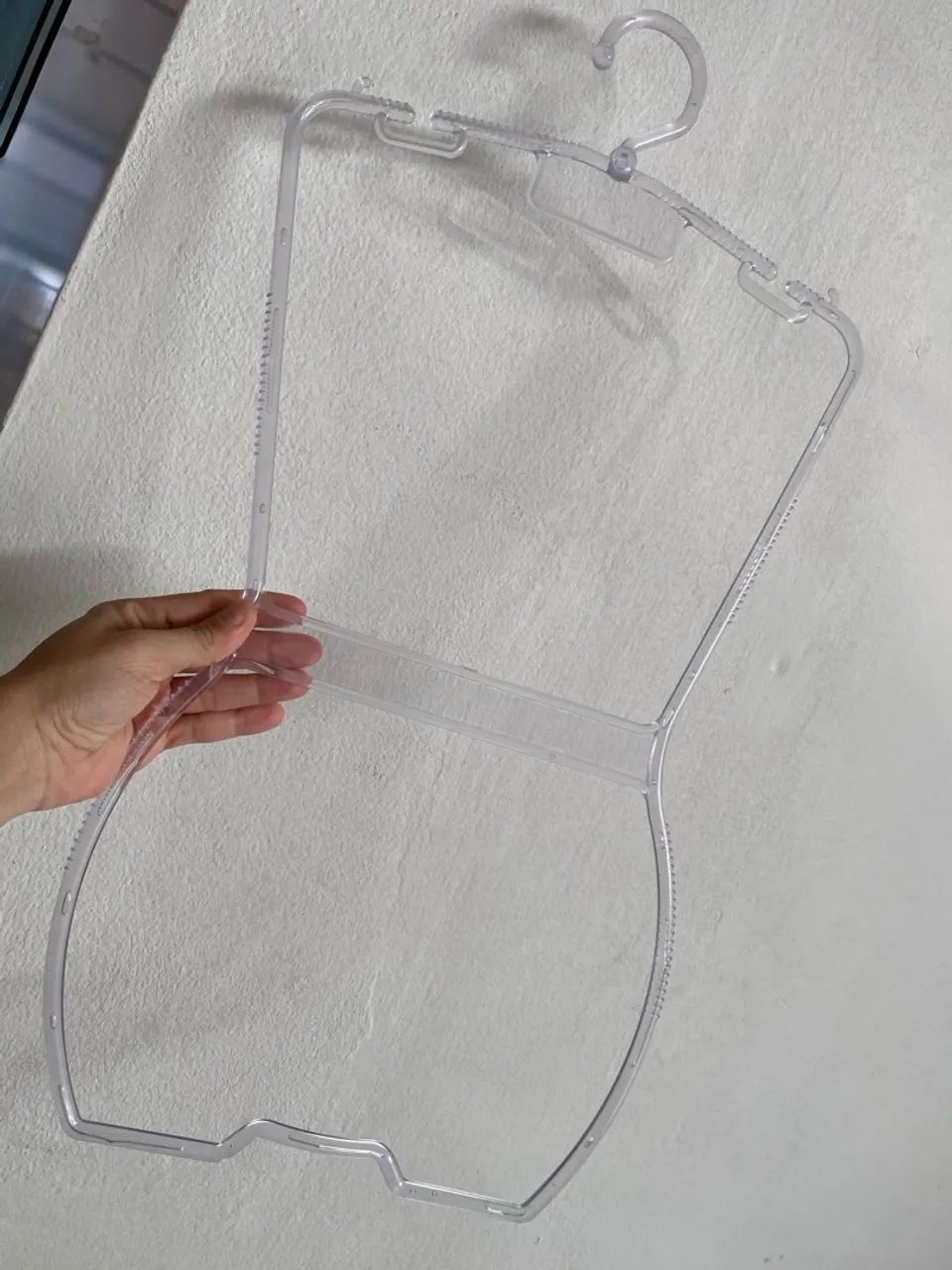 20 Cabides Transparente para Roupas Femininas Juvenil