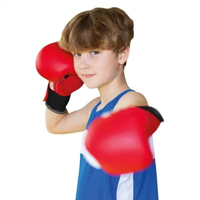 Kit Saco de Boxe Infantil Americano 32Cm com Luvas - Play Brink SM125364 HL-1651 - Foto 2