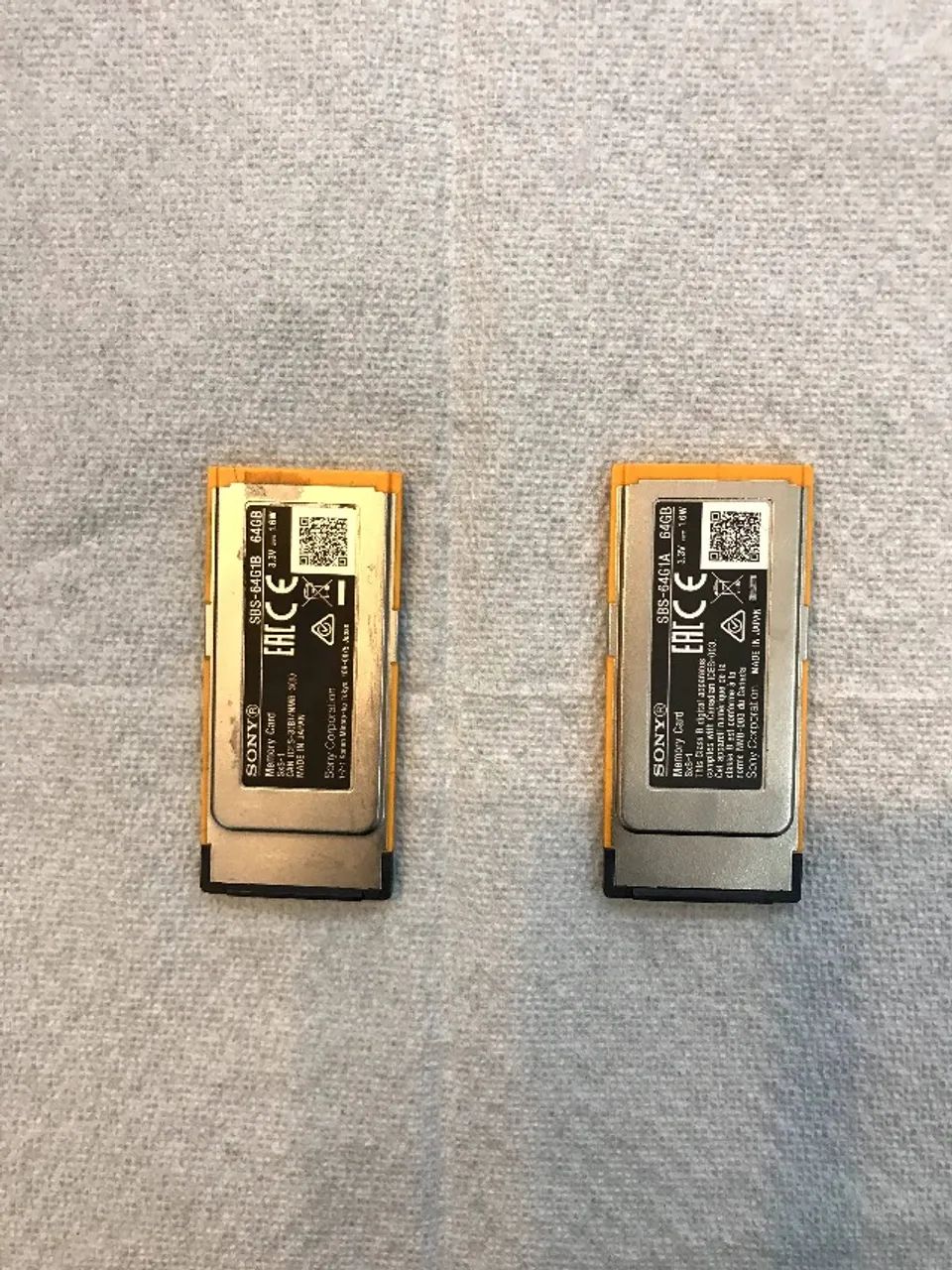  2 Cartão De Memória Sony 64gb Sxs-1 - Foto 2