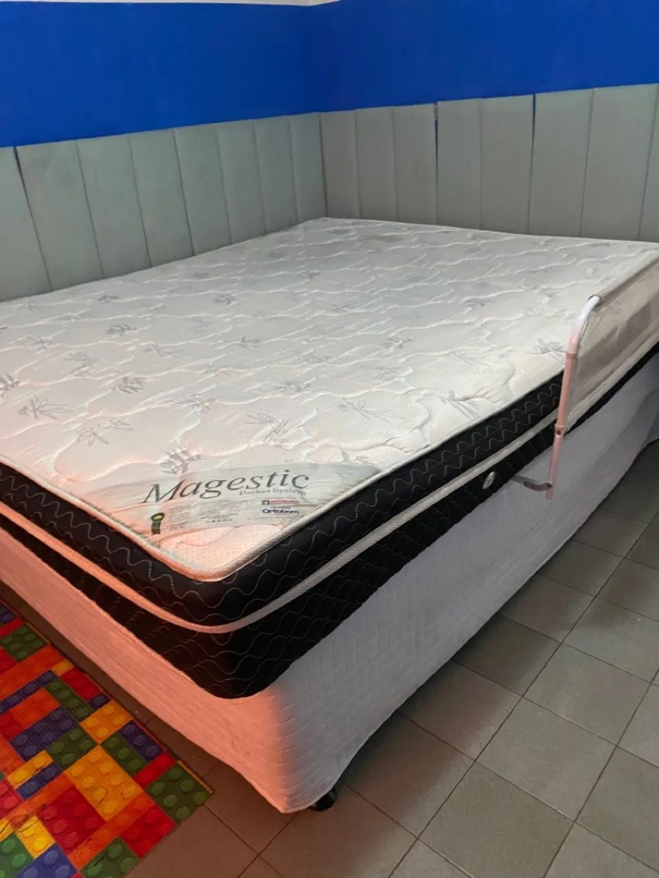 Cama Box Queen Majestic Orthobom