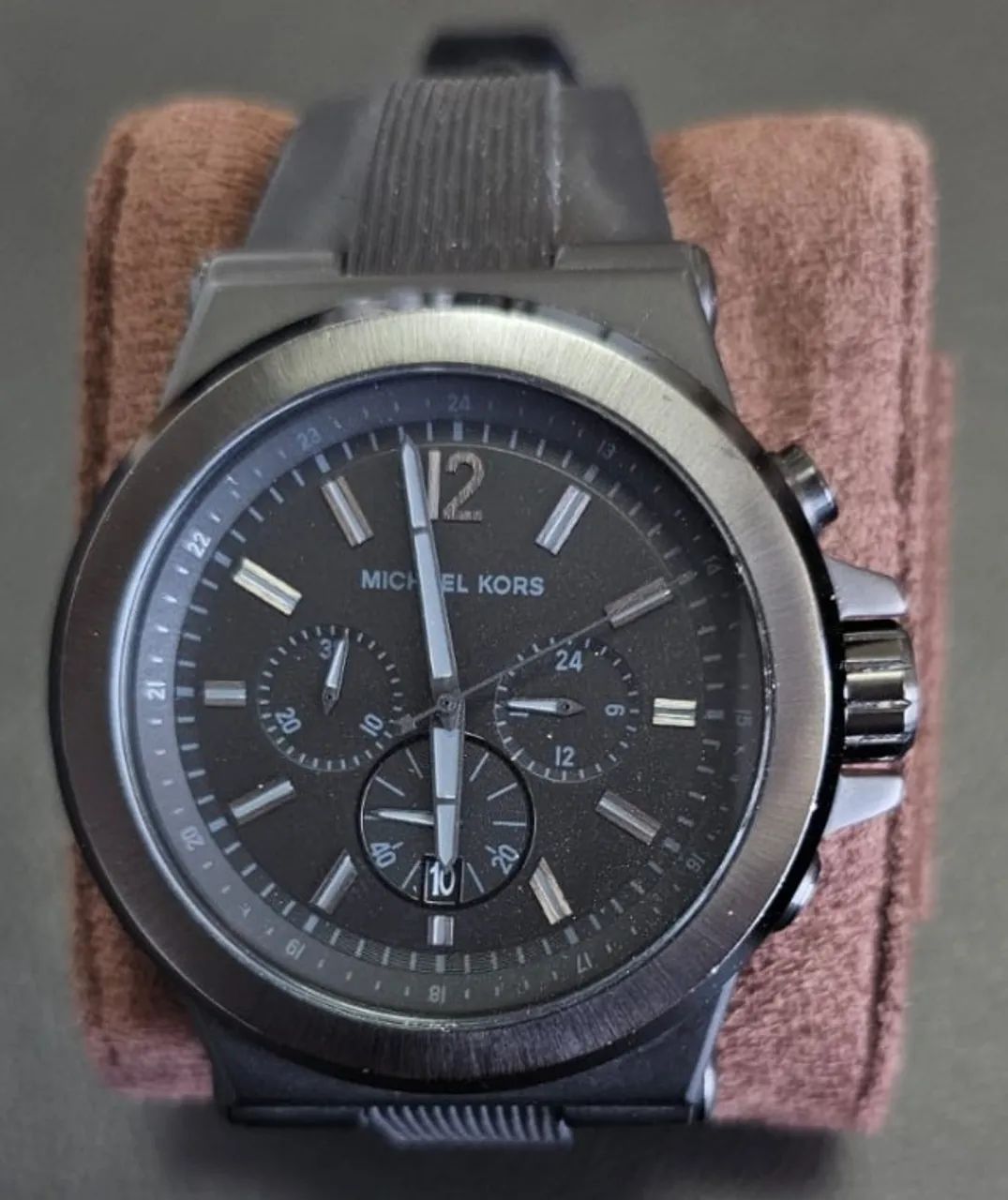 Relógio Michael Kors - Mk8152 - Dylan Orig Black Silicon (Usado)