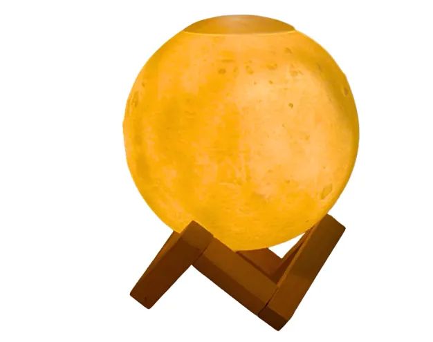 Umidificador Difusor Ar Lua Cheia Luminária  - Foto 3