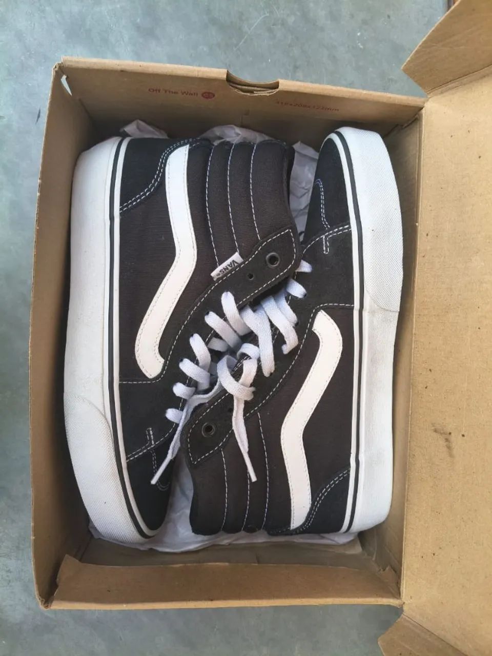 "NOVO ORIGINAL" Tênis vans Mn Filmore Hi preto N°38 - Foto 6