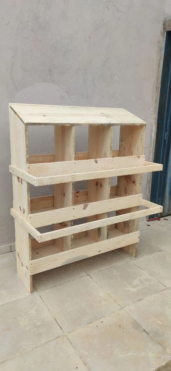 Ninho para galinhas 9 compartimentos 