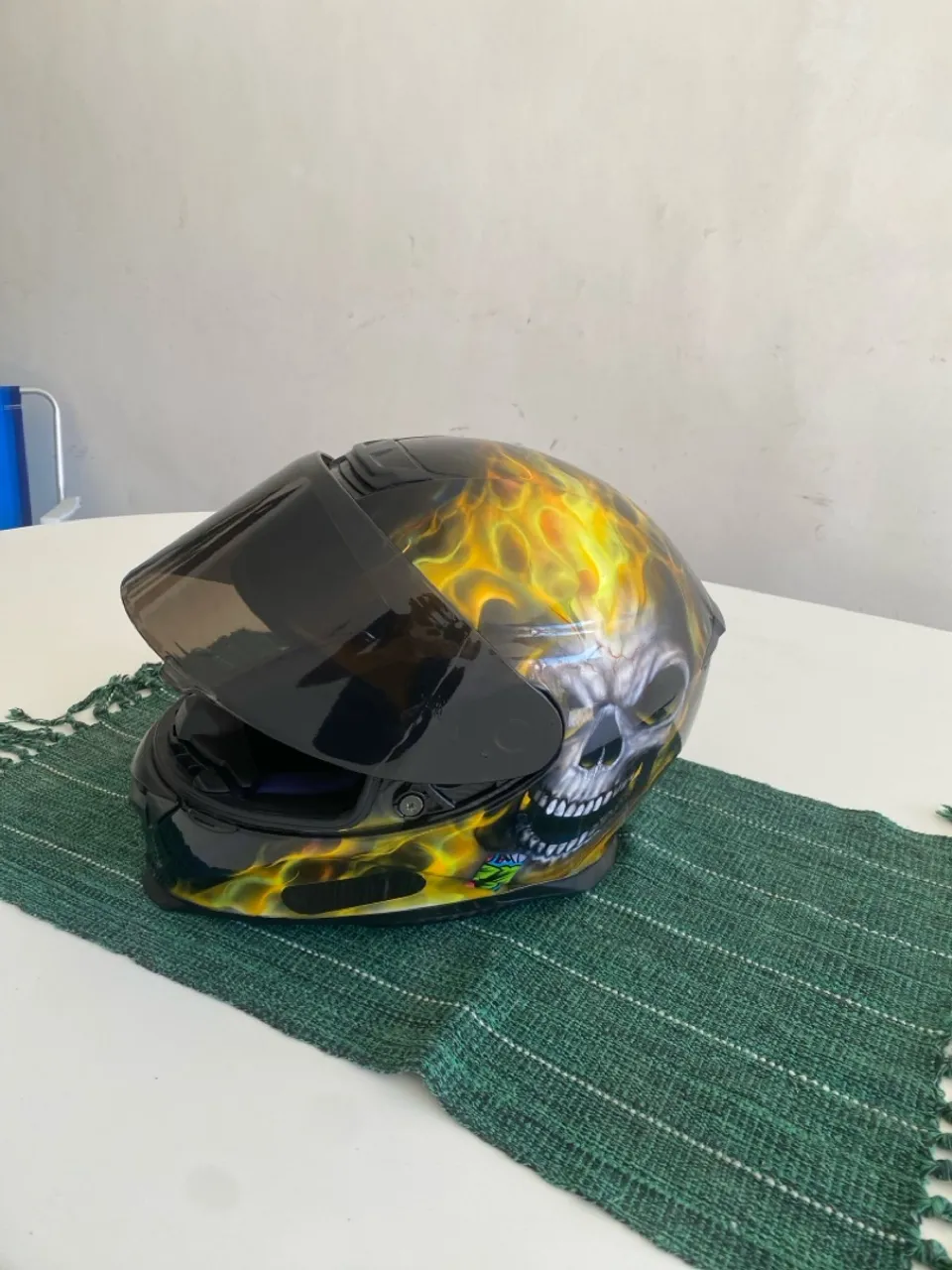 Capacete asx novo