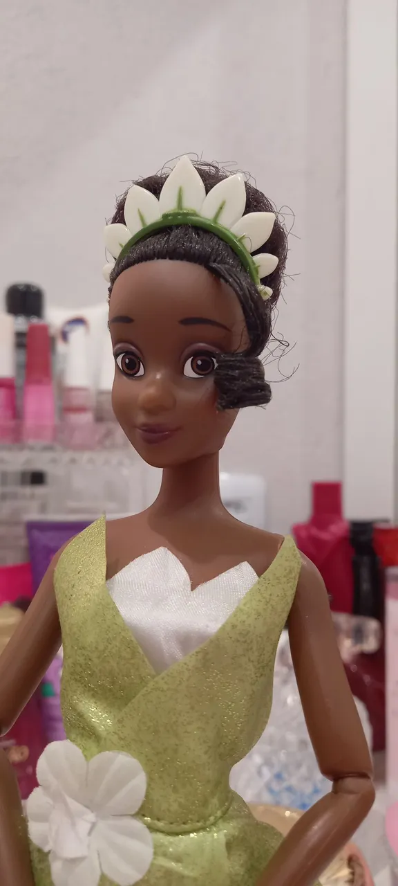 Boneca Tiana Princesa e o Sapo