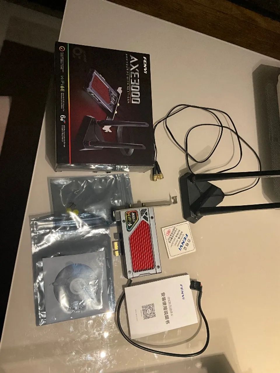 Placa FENVI AXE3000RGB WI-FI 6E , BLUETOOTH 5.3 - Foto 4