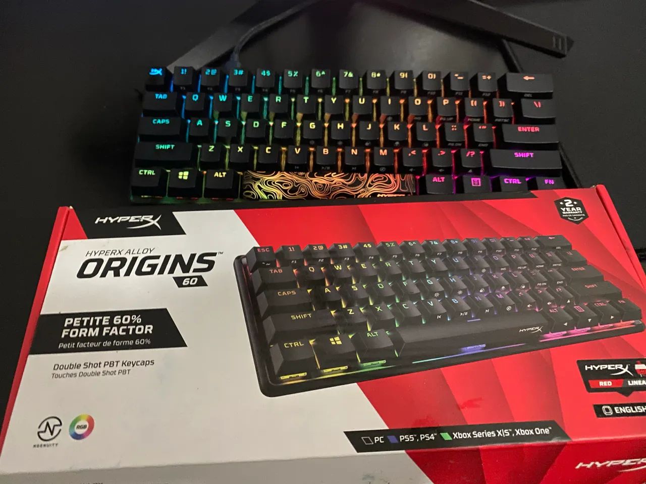 Teclado hyperx 60% alloy - Foto 4