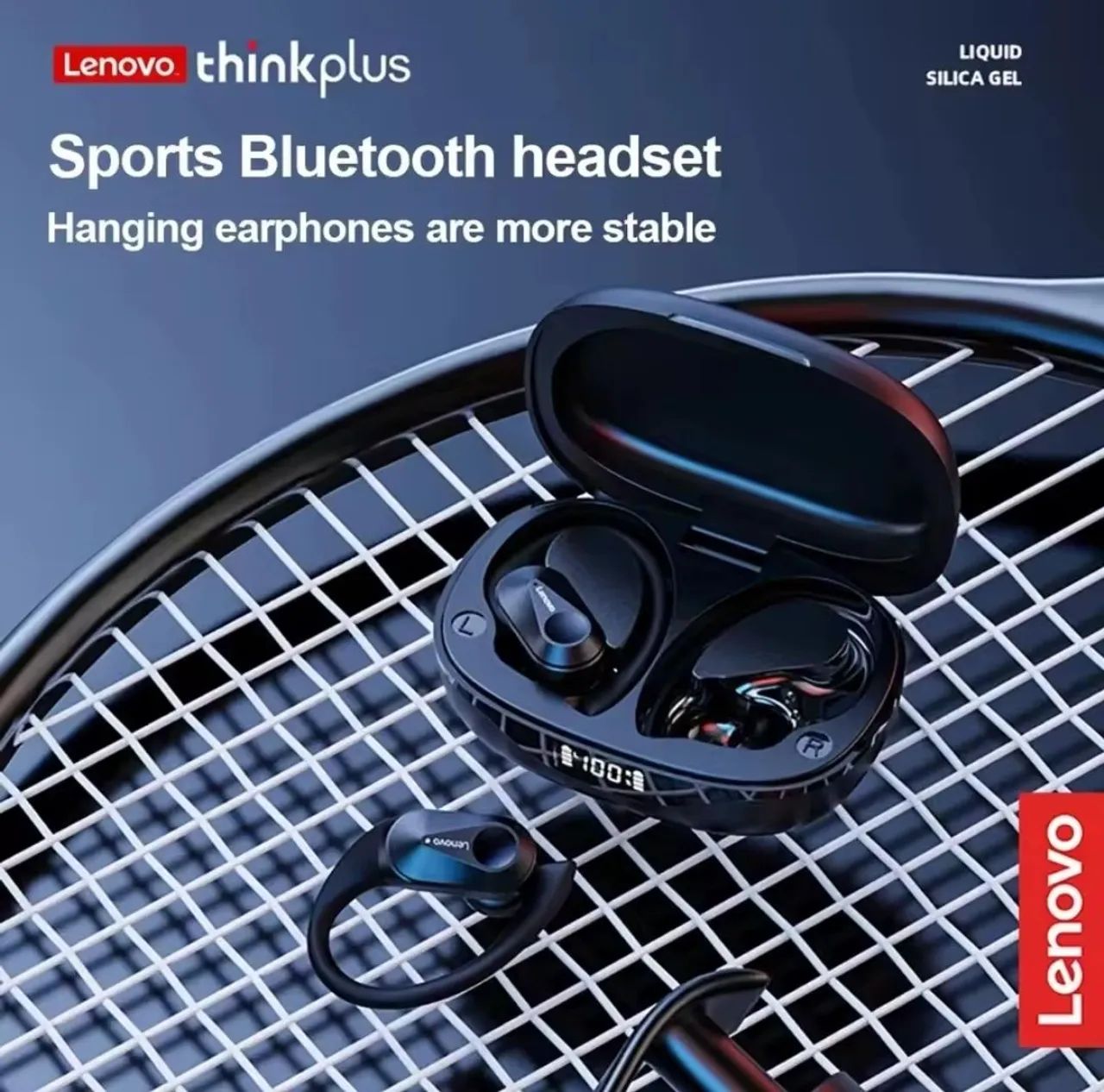 Fone de ouvido Lenovo Thinkplus LP75 touch-screen  - Foto 2