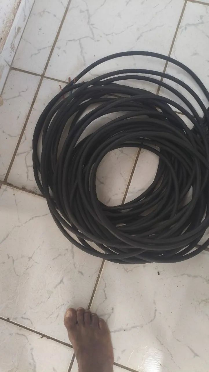 38 metos de rCabo flexível 4x4mm.   