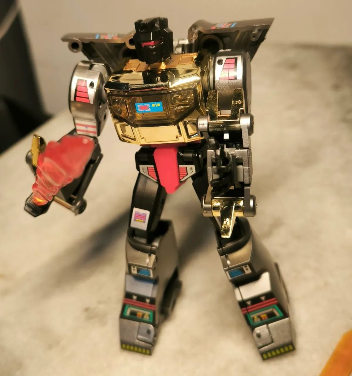 Transformers Grimlock G1 KO 13cm novo Dino bots - Foto 3