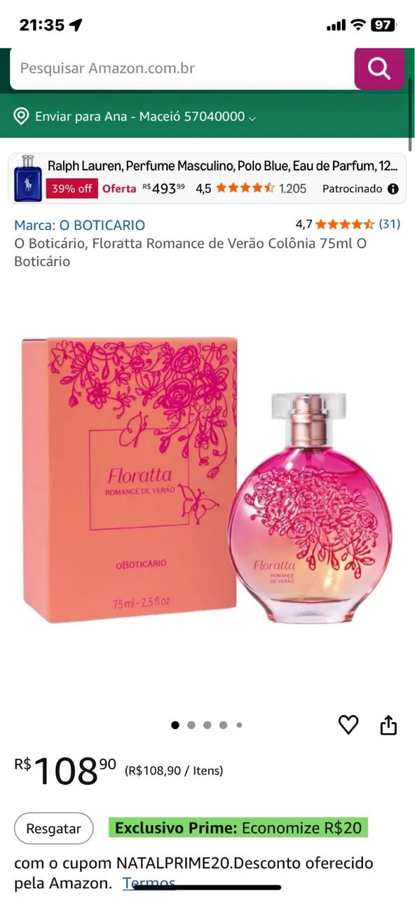 Floratta romance de verão 