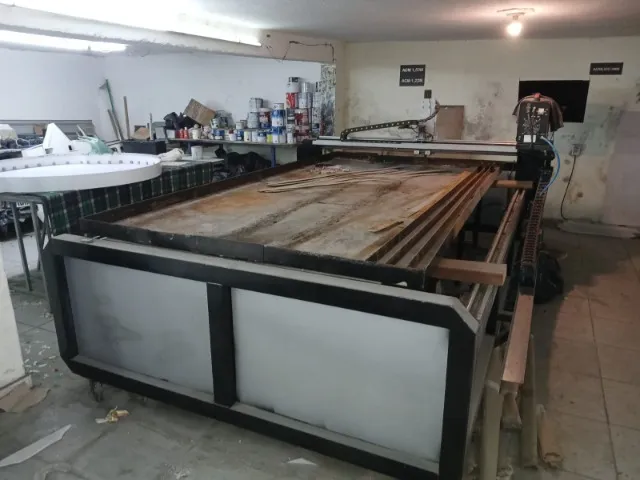 MÁQUINA DE CORTE PLASMA CNC COM NF - ACEITA PROPOSTA