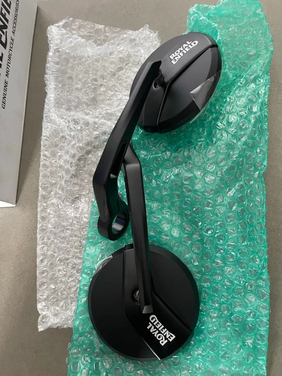 Retrovisor ponta de guidão original Royal Enfield (novo) 