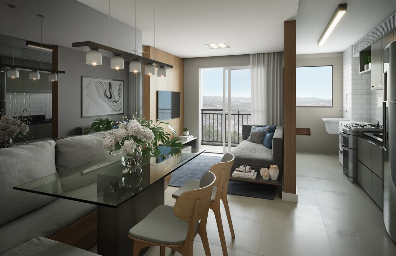 Condomínio Vivaz Ramos - Apartamento com 1 quarto em Ramos - RJ
