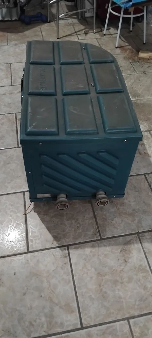 Vendo aquecedor  de piscina externo .usado - Foto 3